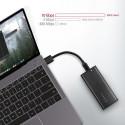 Axagon EEM2-SBC externes Gehäuse für M.2 SSDs USB-C 3.2 Gen 2 - schwarz SSD enclosure Black