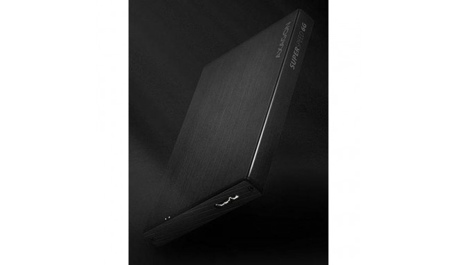 Axagon EE25-XA6 storage drive enclosure HDD/SSD enclosure Black 2.5&quot;