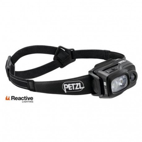 Petzl SWIFT RL Black, White Headband flashlight LED