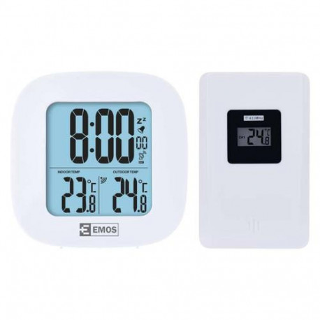 Emos E0127 environment thermometer Electronic environment thermometer Indoor/outdoor White