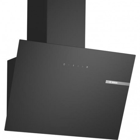 Bosch Serie 2 DWK65DK60 cooker hood Wall-mounted Black 430 m³/h