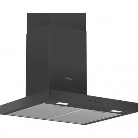 Bosch Serie 2 DWB66BC60 cooker hood Wall-mounted Black 621 m³/h