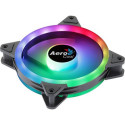 Aerocool DUO12 PC Fan 12cm ARGB LED Dual Ring Antivibration 6 Pins Black