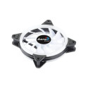 Aerocool DUO12 PC Fan 12cm ARGB LED Dual Ring Antivibration 6 Pins Black