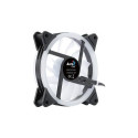 Aerocool DUO12 PC Fan 12cm ARGB LED Dual Ring Antivibration 6 Pins Black