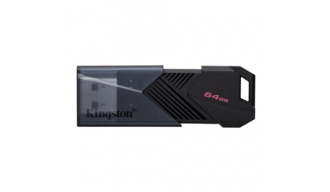 Kingston Technology DataTraveler 64GB Portable USB 3.2 Gen 1 Exodia Onyx