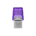 Kingston Technology DataTraveler 128GB microDuo 3C 200MB/s dual USB-A + USB-C