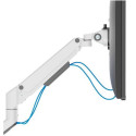 Neomounts DS70-250WH1 Monitor arm 17-35&quot; - gas spring - Topfix - 180°-stop
