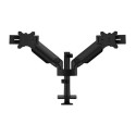 Neomounts DS65S-950BL2 Monitor arm 24-34&quot; - gas spring - Topfix - multi-adjustable - 180°-s