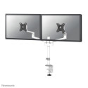 Neomounts DS60-425WH2 Monitor arm 17-27&quot; - space saving