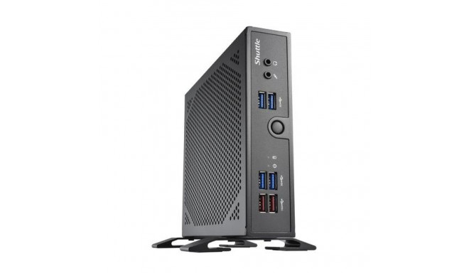 Shuttle XPC slim Barebone DS50U, Intel Celeron 7305, 2x LAN (1x 2.5Gbit ,1x 1Gbit), 1xCOM,1xHDMI,1xD