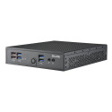 Shuttle XPC slim Barebone DS50U3, Intel i3-1315U, 2x LAN (1x 2.5Gbit ,1x 1Gbit), 1xCOM,1xHDMI,1xDP, 