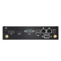 Shuttle XPC slim Barebone DS50U, Intel Celeron 7305, 2x LAN (1x 2.5Gbit ,1x 1Gbit), 1xCOM,1xHDMI,1xD