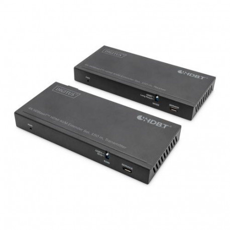 Digitus 4K HDBaseT™ 2.0 HDMI KVM extender set, 150 m