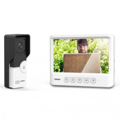 Evolveo DoorPhone DPIK06W video intercom system 17.8 cm (7") Black, White