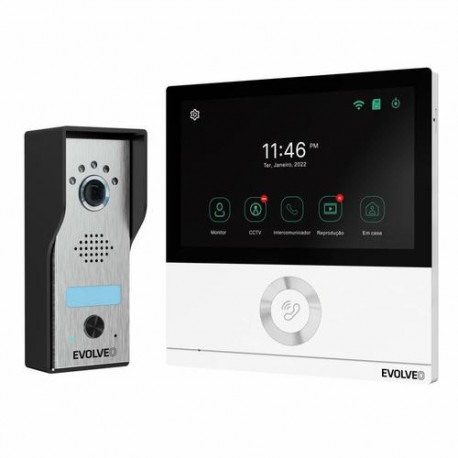 Evolveo DPAHD7W video intercom system 2 MP 17.8 cm (7") White