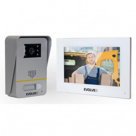 Evolveo DoorPhone DPAP1W video intercom system 17.8 cm (7") Grey, White