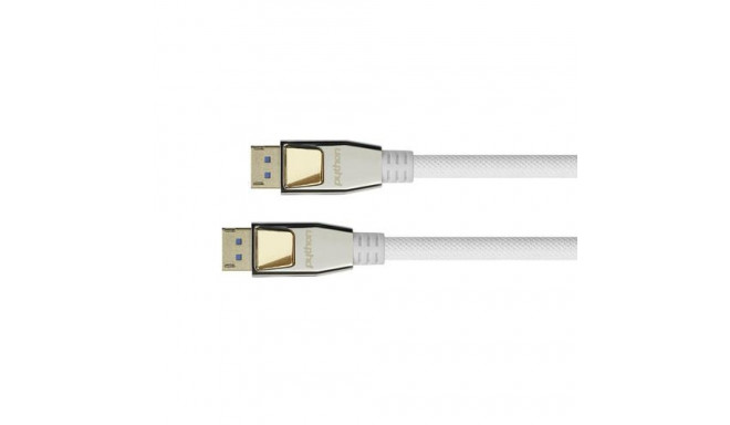 Python DP20-PY005W DisplayPort cable 0.5 m White