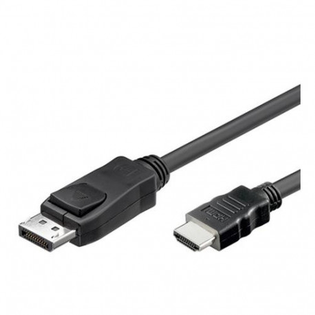 Alcasa DisplayPort - HDMI, 1m Black