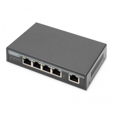 Digitus 4 Port Gigabit 4PPoE Extender, 802.3at, 60 W
