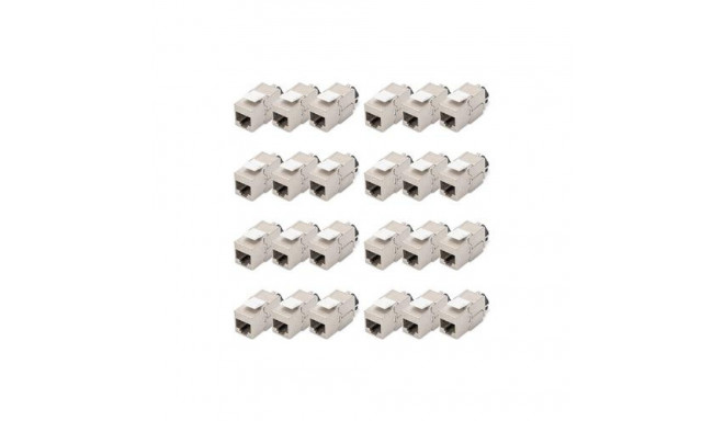 Digitus CAT 6A Keystone module, shielded with intelligent cable manager, set (24 pieces)