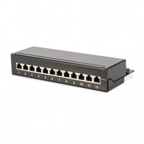 Digitus Desktop CAT 6A, class EA patch panel, shielded, black