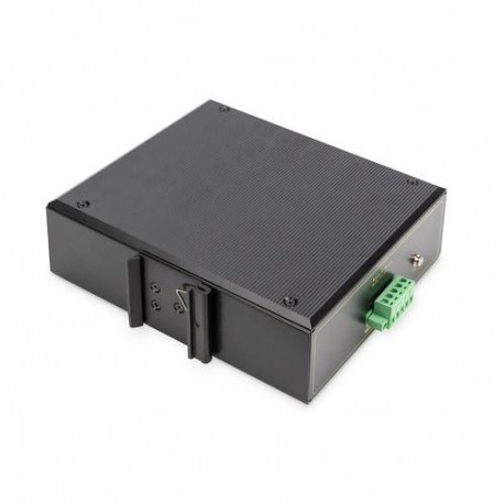 Digitus 4 port Gigabit Ethernet network PoE switch, industrial, unmanaged, 2 SFP uplink