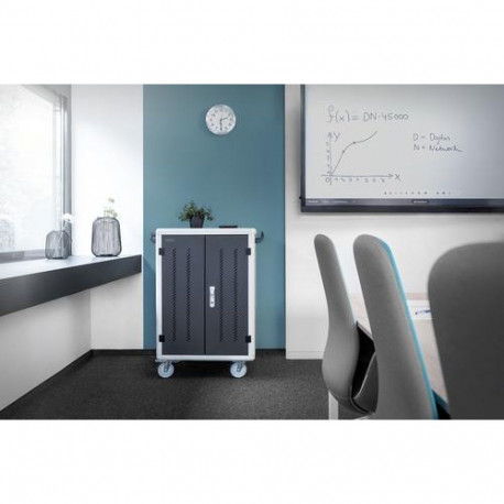 Digitus Mobile charging cabinet for notebooks / tablets up to 15.6 inch, data synchronization, UV-C