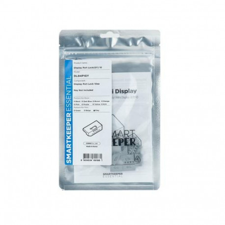 Smartkeeper DL04P1GY port blocker DisplayPort Grey 10 pc(s)