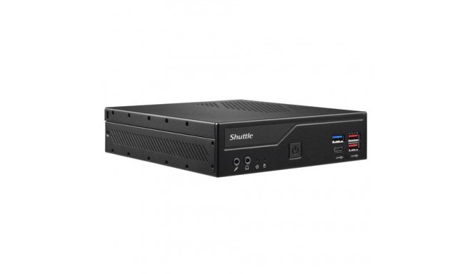Shuttle Slim PC DH670V2 , S1700, 2x HDMI, 2x DP , 2x 2.5G LAN, 2x COM, 8x USB, 1x 2.5", 2x 