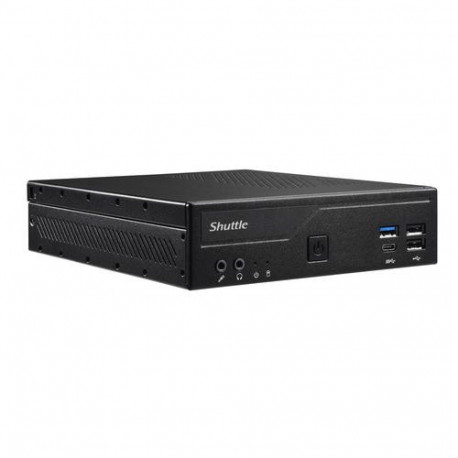 Shuttle Slim PC DH610 , S1700, 1x HDMI, 2x DP , 1x 2.5", 2x M.2, 2x LAN (Intel 1G + 2.5G),
