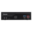 Shuttle Slim PC DH670V2 , S1700, 2x HDMI, 2x DP , 2x 2.5G LAN, 2x COM, 8x USB, 1x 2.5", 2x 
