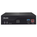 Shuttle Slim PC DH670V2 , S1700, 2x HDMI, 2x DP , 2x 2.5G LAN, 2x COM, 8x USB, 1x 2.5", 2x 