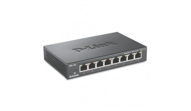 D-Link DGS-108 Black