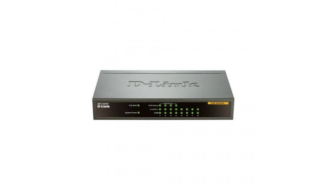 D-Link 8-port 10/100 Desktop Switch with 4 PoE Ports