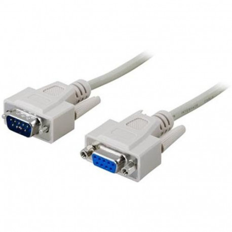 Deltaco DEL-38F serial cable Beige 5 m