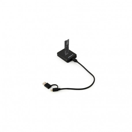 Gembird DD-U3M2 storage drive docking station USB 3.2 Gen 1 (3.1 Gen 1) Type-C Black