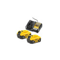DeWALT DCB1104P2-QW cordless tool battery / charger Battery &amp; charger set