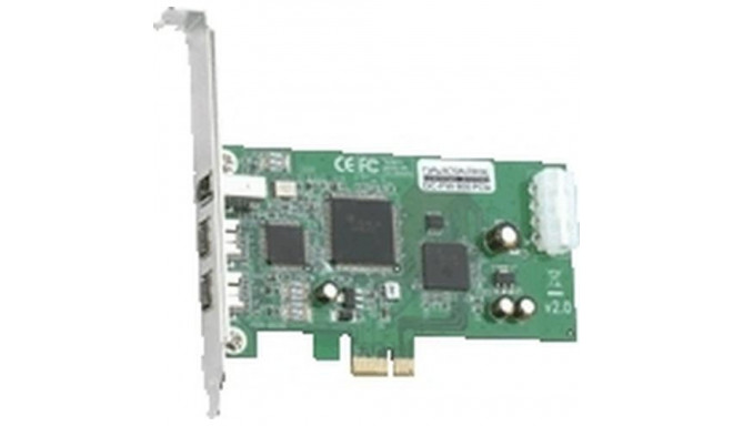 Dawicontrol DC-FW800 FireWire PCIe Hostadapter interface cards/adapter