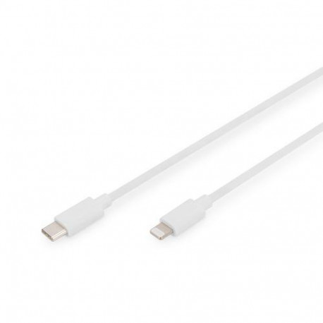 Digitus USB-C - Lightning data/charging cable, MFI certified, 2m