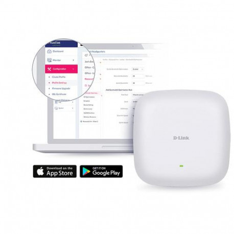 D-Link DAP-X2850 AX3600 Wi-Fi 6 Dual-Band PoE Access Point