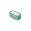 Gembird DAC-SPKBT-QC15-GR alarm clock Digital alarm clock Grey, White