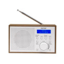 Denver DAB-46WHITE Internet Analog &amp; digital Brown, White