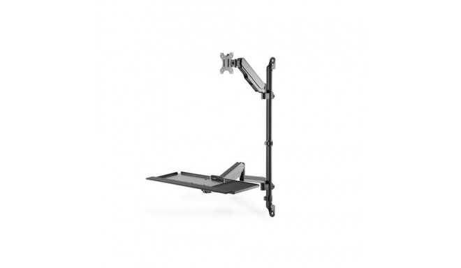 Digitus Flexible wall-mounted Stand/Sit workstation, single monitor