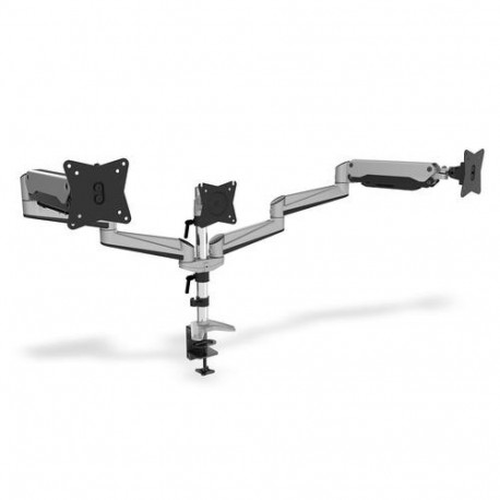 Digitus Universal Triple Monitor Table Mount with Gas Spring & Clamp Mount