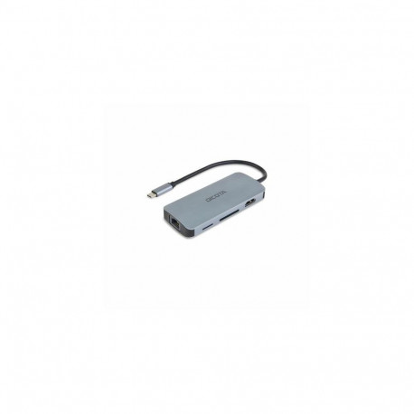 DICOTA D32062 interface hub USB Type-C Silver