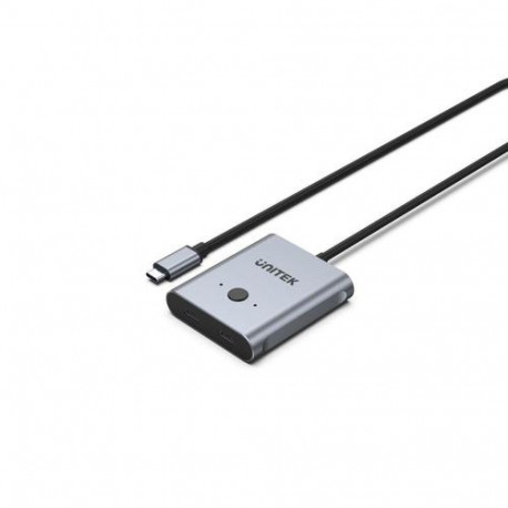 UNITEK D1078A interface hub USB 3.2 Gen 1 (3.1 Gen 1) Type-C Grey