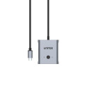 UNITEK D1078A laptop dock/port replicator Wired USB 3.2 Gen 1 (3.1 Gen 1) Type-C Grey