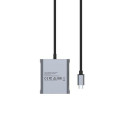 UNITEK D1078A laptop dock/port replicator Wired USB 3.2 Gen 1 (3.1 Gen 1) Type-C Grey