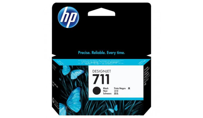 HP 711 38-ml Black DesignJet Ink Cartridge